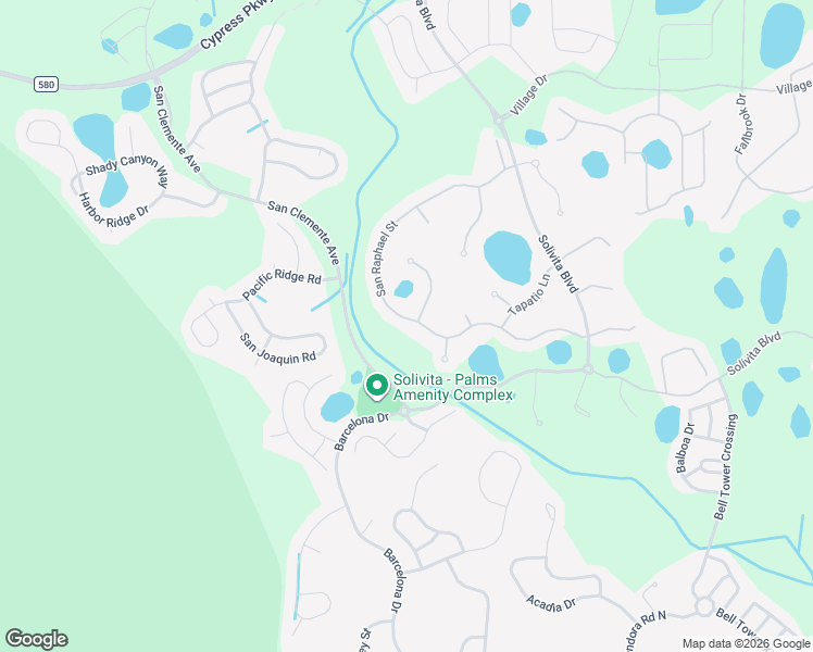 map of restaurants, bars, coffee shops, grocery stores, and more near 837 San Raphael Street in Poinciana