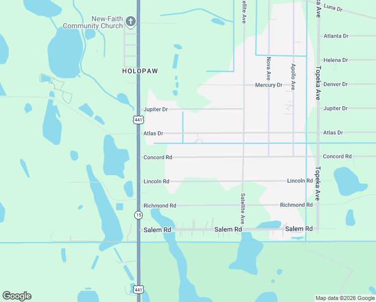 map of restaurants, bars, coffee shops, grocery stores, and more near 9019 Concord Road in St. Cloud