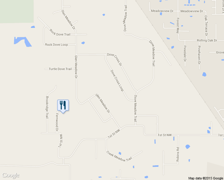 map of restaurants, bars, coffee shops, grocery stores, and more near 6936 Dove Cross Loop in Lakeland