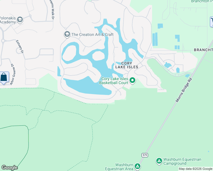 map of restaurants, bars, coffee shops, grocery stores, and more near 17810 Saint Lucia Isle Drive in Tampa