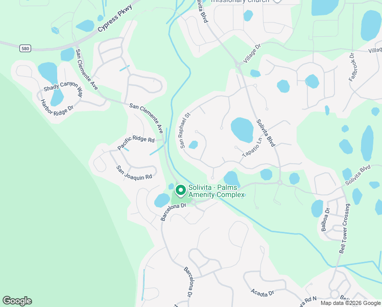 map of restaurants, bars, coffee shops, grocery stores, and more near 221 Escondido Court in Poinciana