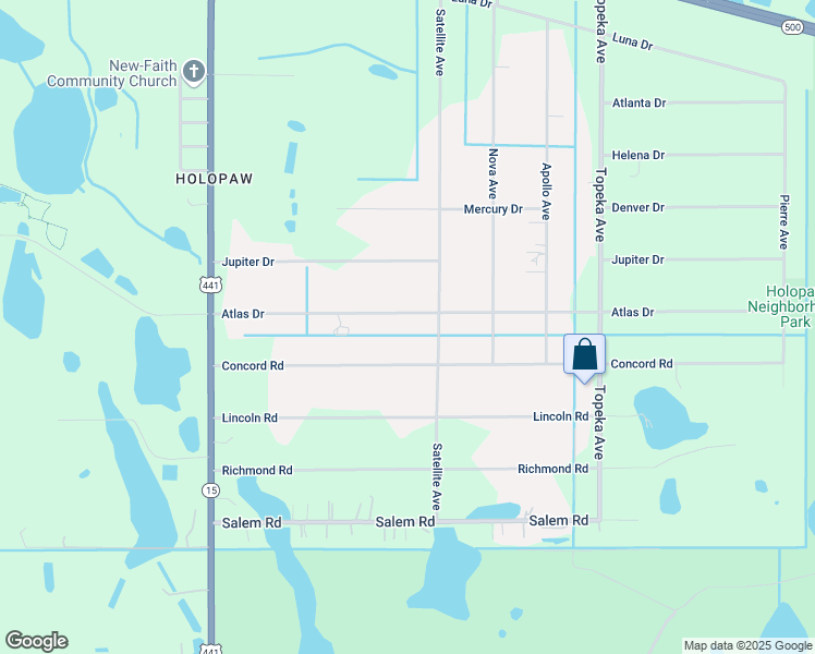 map of restaurants, bars, coffee shops, grocery stores, and more near 9080 Atlas Drive in St. Cloud