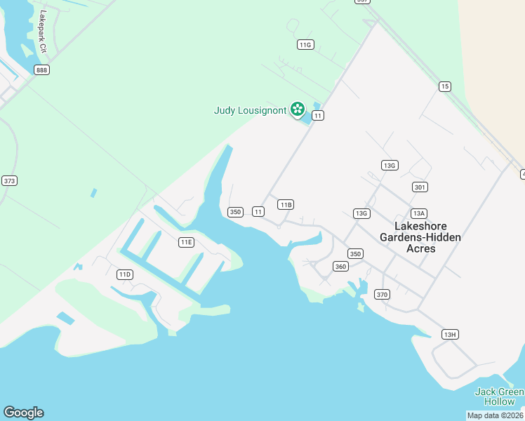 map of restaurants, bars, coffee shops, grocery stores, and more near 9410 Lake Shore Drive in Mathis