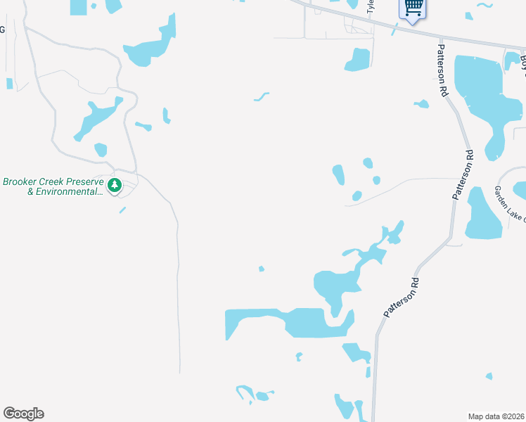 map of restaurants, bars, coffee shops, grocery stores, and more near 17850 Patterson Road in Odessa
