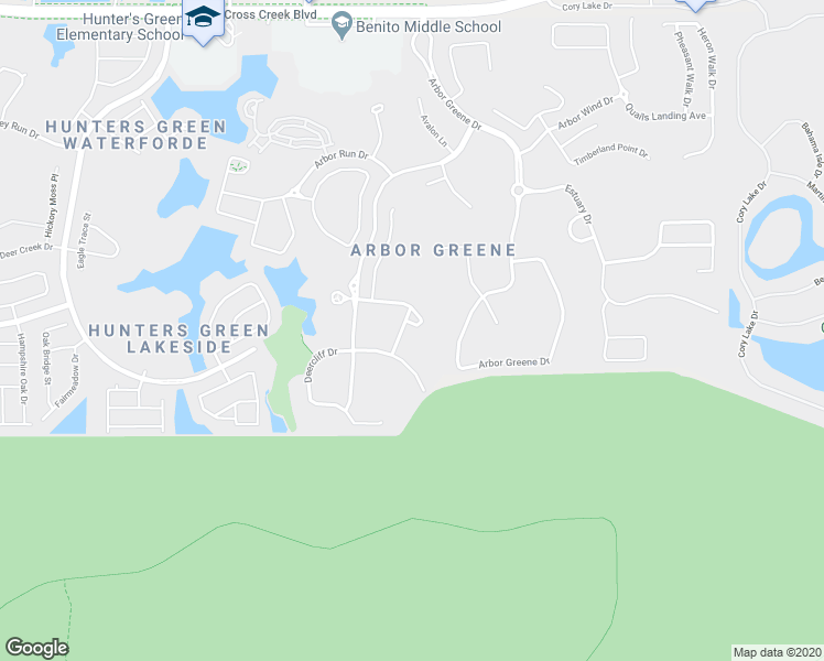 map of restaurants, bars, coffee shops, grocery stores, and more near 10244 Evergreen Hill Drive in Tampa