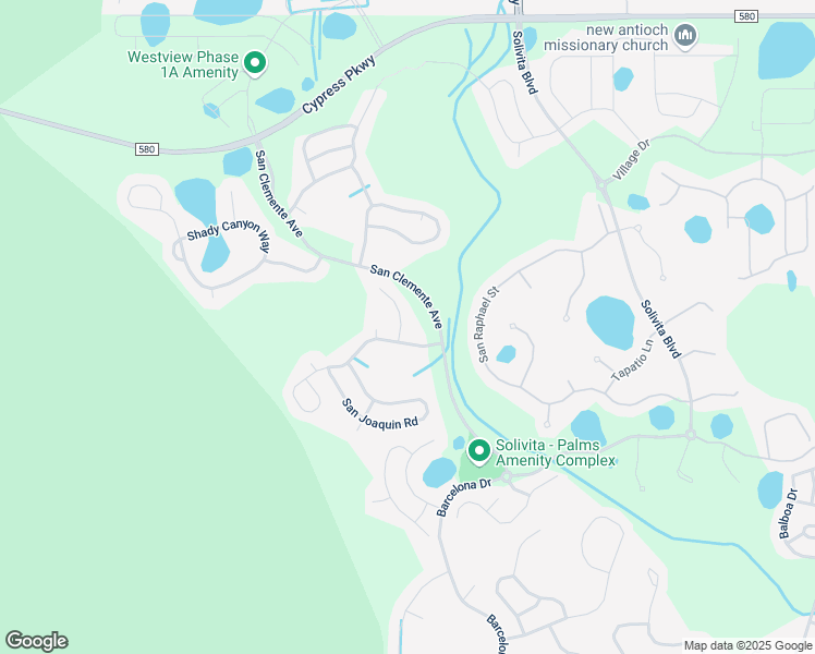 map of restaurants, bars, coffee shops, grocery stores, and more near 448 Bel Air Way in Poinciana