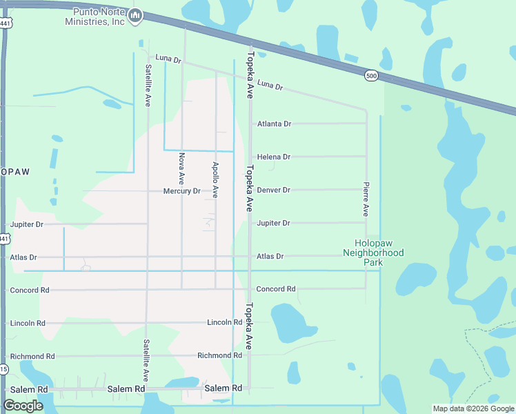 map of restaurants, bars, coffee shops, grocery stores, and more near 5125 Topeka Avenue in St. Cloud