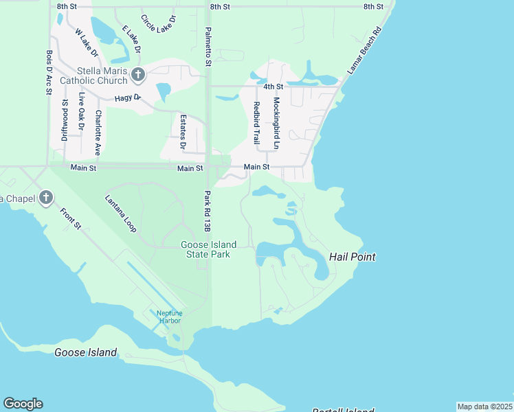 map of restaurants, bars, coffee shops, grocery stores, and more near 13 Bentwood Lane in Rockport
