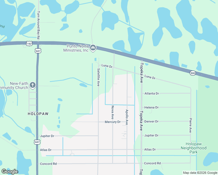map of restaurants, bars, coffee shops, grocery stores, and more near 4940 Nova Avenue in St. Cloud