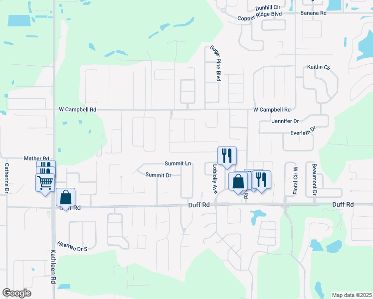 map of restaurants, bars, coffee shops, grocery stores, and more near 7785 Canterbury Circle in Lakeland