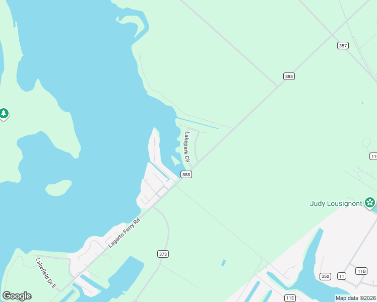 map of restaurants, bars, coffee shops, grocery stores, and more near 155 Lakepark Circle in Mathis