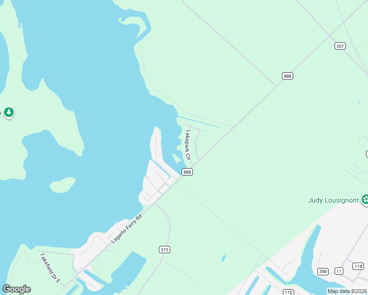 map of restaurants, bars, coffee shops, grocery stores, and more near 155 Lakepark Circle in Mathis