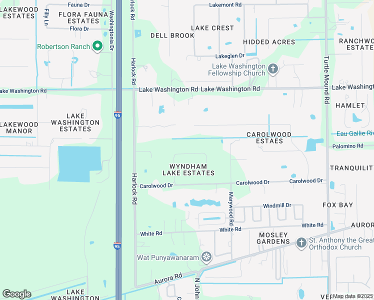 map of restaurants, bars, coffee shops, grocery stores, and more near 2082 Siroco Lane in Melbourne