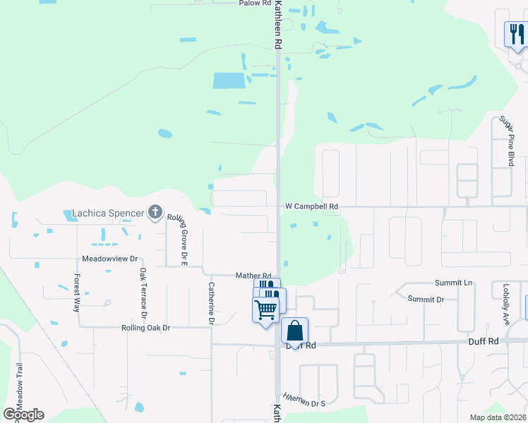 map of restaurants, bars, coffee shops, grocery stores, and more near 3873 Laurel Branch Court in Lakeland