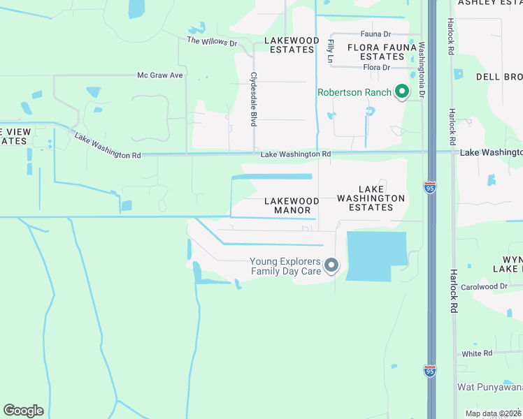 map of restaurants, bars, coffee shops, grocery stores, and more near 5305 Laguna Vista Dr in Melbourne