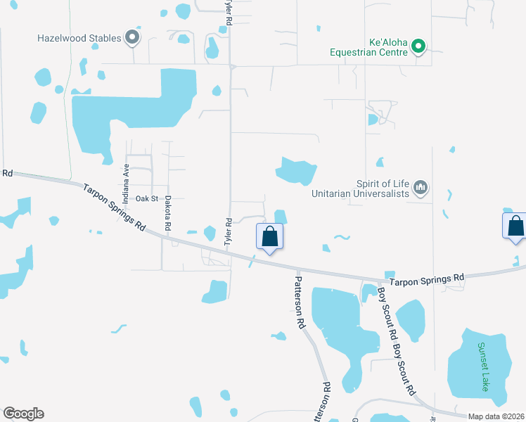 map of restaurants, bars, coffee shops, grocery stores, and more near 18409 Tyler Road in Odessa