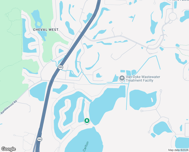 map of restaurants, bars, coffee shops, grocery stores, and more near 18733 Chopin Drive in Lutz