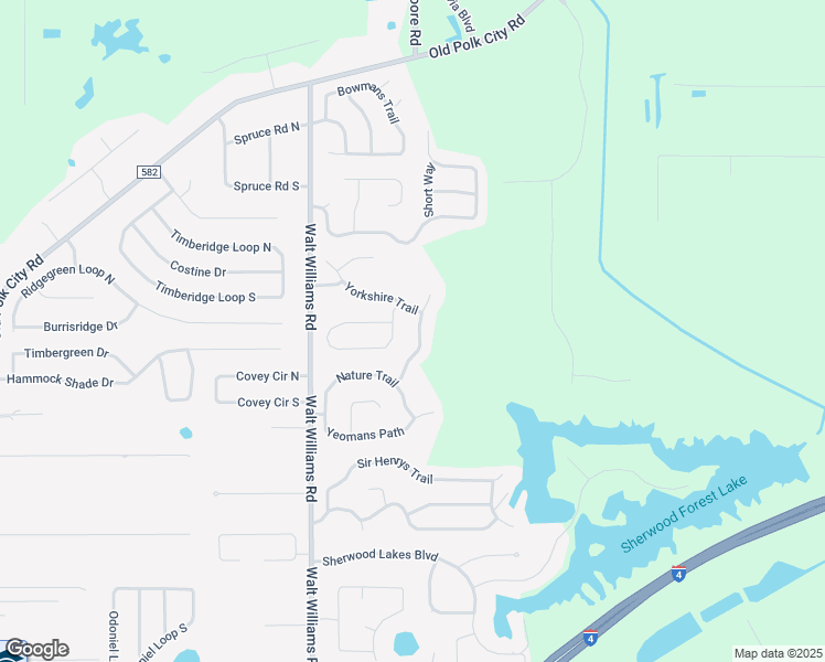 map of restaurants, bars, coffee shops, grocery stores, and more near 7934 Margate Way in Lakeland