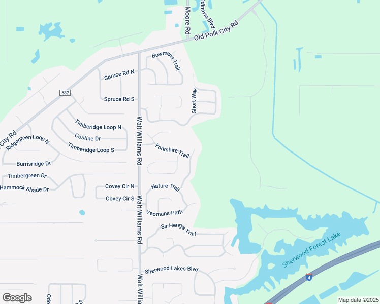 map of restaurants, bars, coffee shops, grocery stores, and more near 8020 Margate Way in Lakeland