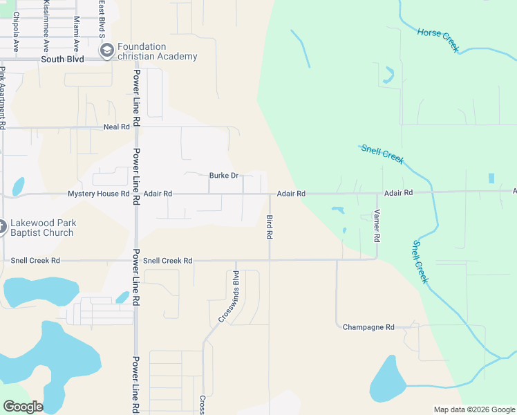 map of restaurants, bars, coffee shops, grocery stores, and more near 1113 Bird Road in Davenport