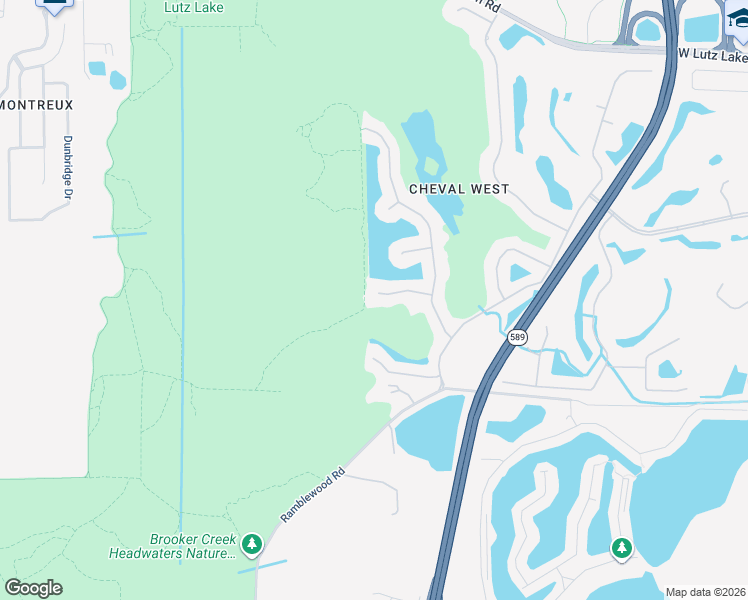 map of restaurants, bars, coffee shops, grocery stores, and more near 6120 Chene Court in Lutz