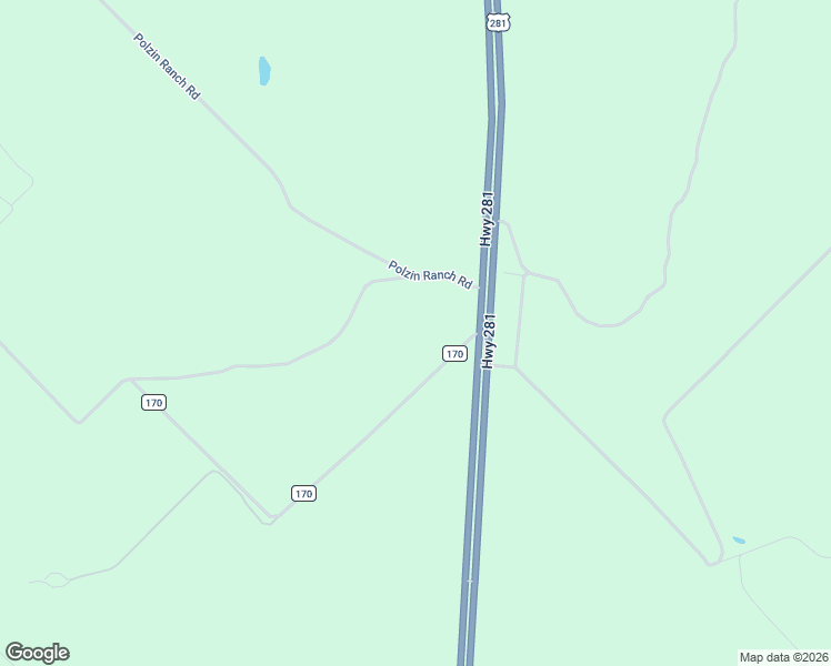 map of restaurants, bars, coffee shops, grocery stores, and more near Polzin Ranch Road in George West