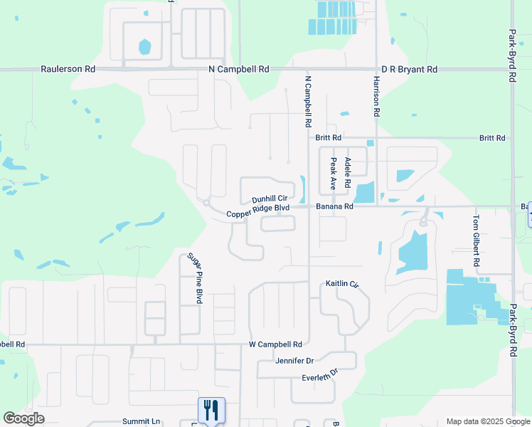 map of restaurants, bars, coffee shops, grocery stores, and more near 2783 Berkford Circle in Lakeland