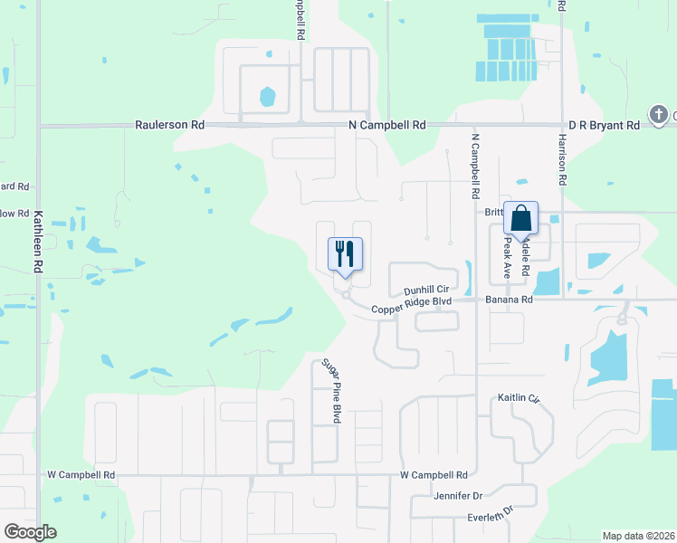 map of restaurants, bars, coffee shops, grocery stores, and more near 8323 Greystone Drive in Lakeland