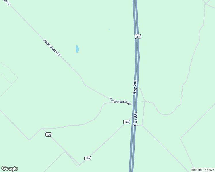 map of restaurants, bars, coffee shops, grocery stores, and more near Polzin Ranch Road in George West