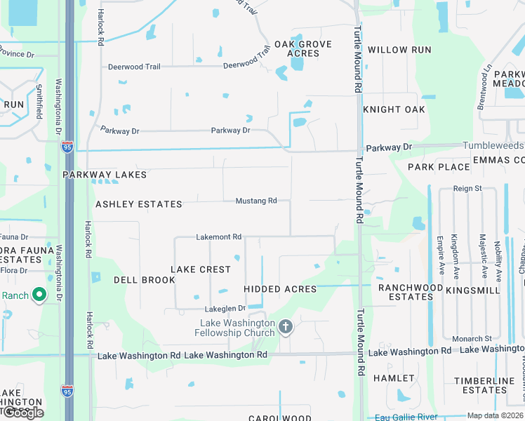 map of restaurants, bars, coffee shops, grocery stores, and more near 4120 Lakemont Road in Melbourne