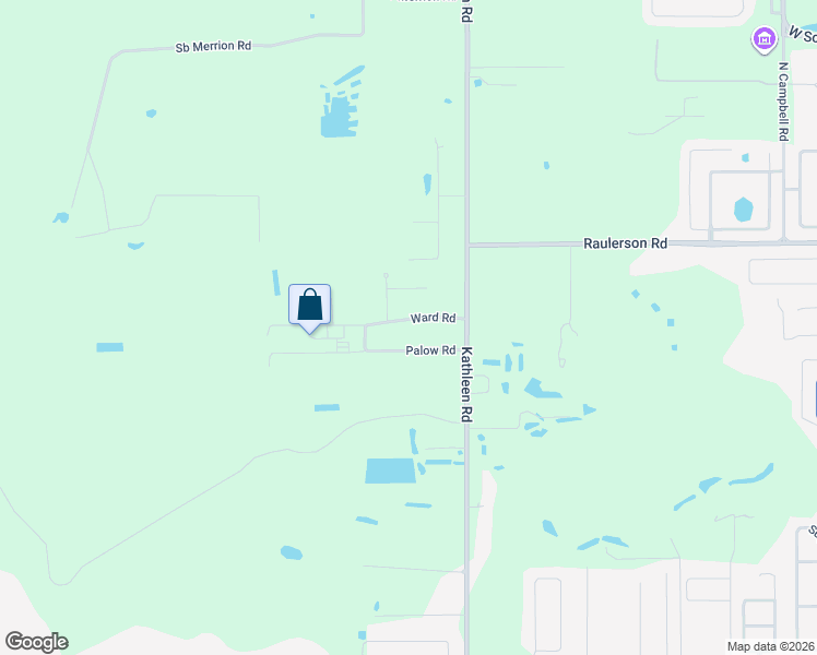 map of restaurants, bars, coffee shops, grocery stores, and more near 3905 Ward Road in Lakeland