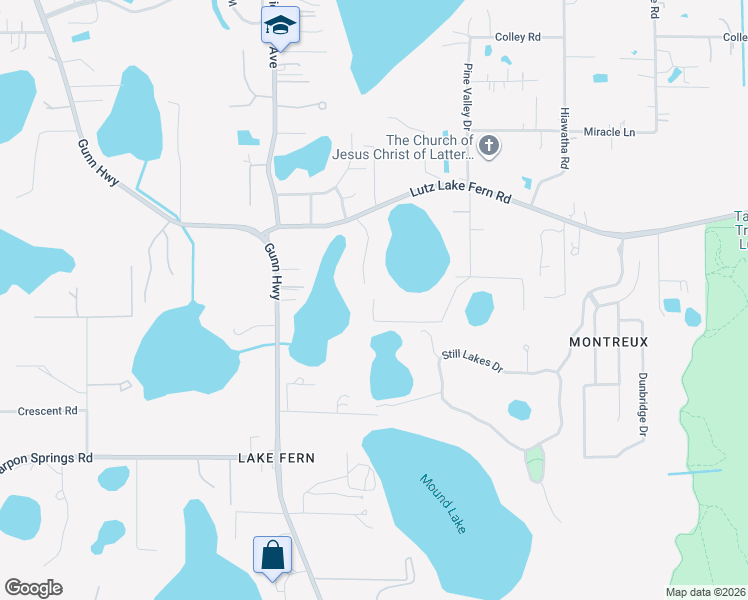 map of restaurants, bars, coffee shops, grocery stores, and more near 33756 Rogers Road in Odessa