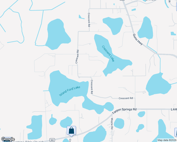 map of restaurants, bars, coffee shops, grocery stores, and more near 18915 Crescent Road in Odessa