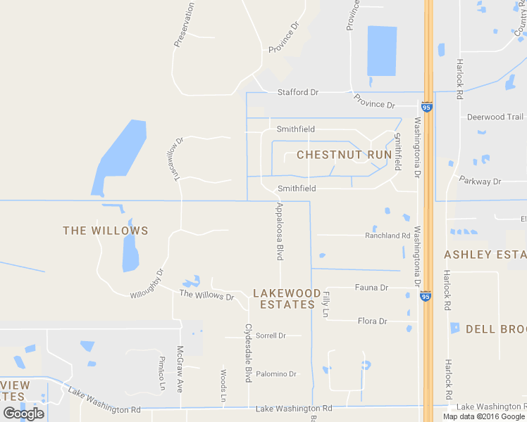 map of restaurants, bars, coffee shops, grocery stores, and more near 3080 Appaloosa Boulevard in Melbourne