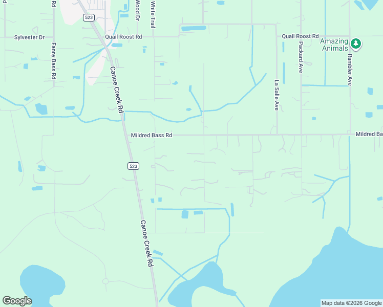 map of restaurants, bars, coffee shops, grocery stores, and more near 4370 Mildred Bass Road in St. Cloud