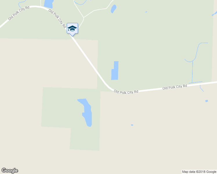 map of restaurants, bars, coffee shops, grocery stores, and more near 6600 Polk City Road in Haines City