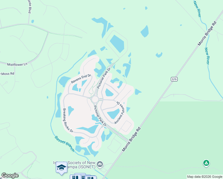 map of restaurants, bars, coffee shops, grocery stores, and more near 10913 Observatory Way in Tampa