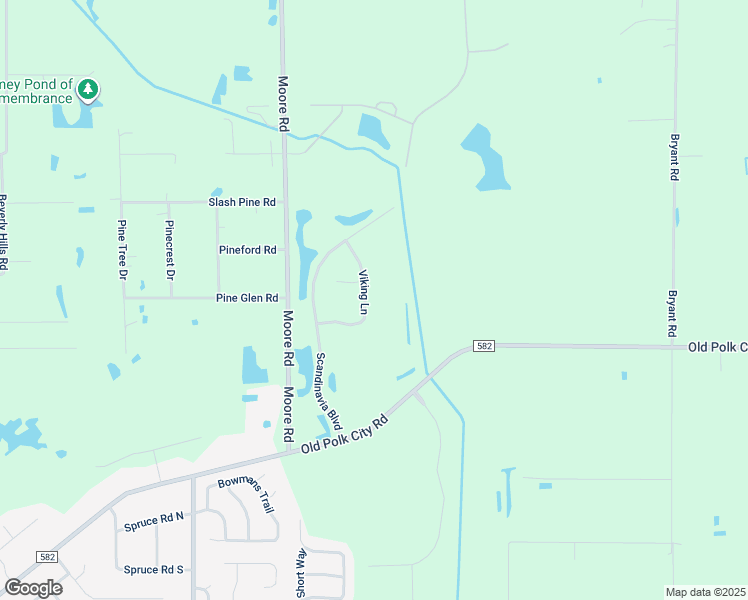 map of restaurants, bars, coffee shops, grocery stores, and more near 8775 Viking Lane in Lakeland