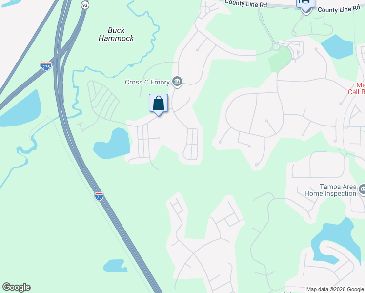 map of restaurants, bars, coffee shops, grocery stores, and more near 20074 Heritage Point Drive in Tampa
