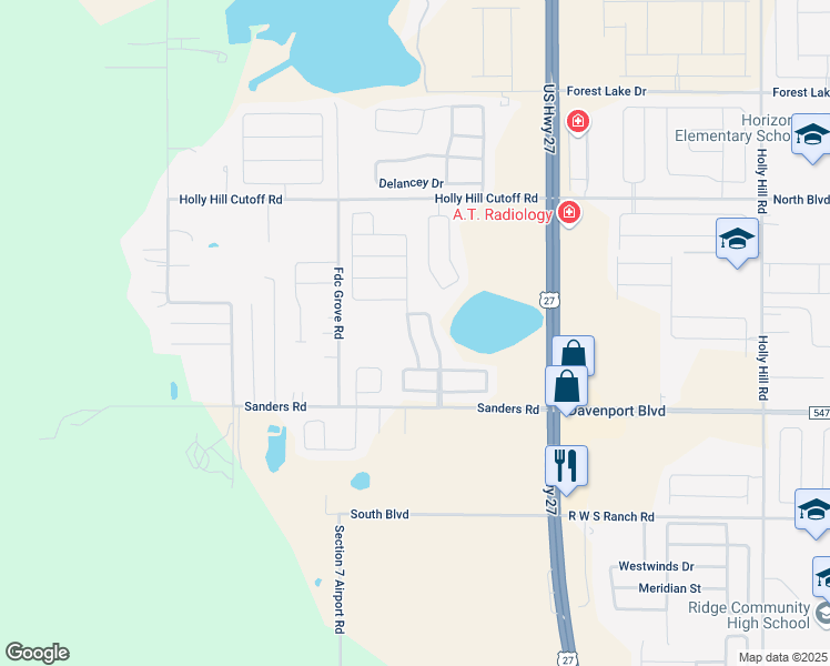 map of restaurants, bars, coffee shops, grocery stores, and more near 520 Heather Hill Boulevard in Davenport