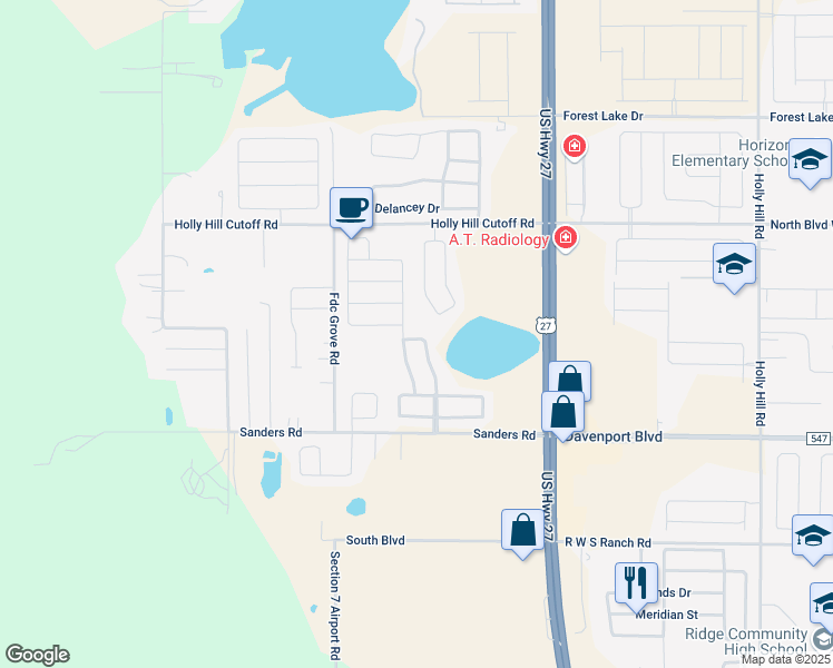 map of restaurants, bars, coffee shops, grocery stores, and more near 520 Heather Hill Boulevard in Davenport