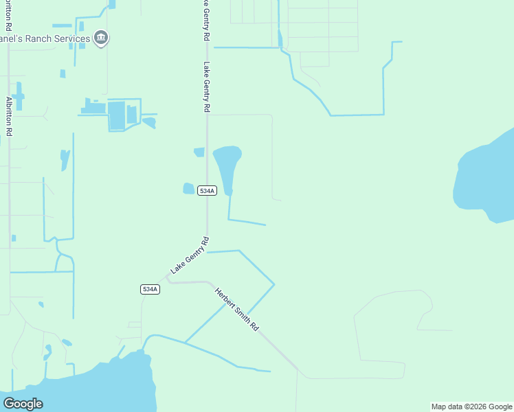 map of restaurants, bars, coffee shops, grocery stores, and more near 4205 Lake Gentry Road in St. Cloud