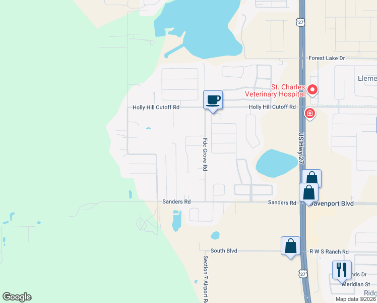 map of restaurants, bars, coffee shops, grocery stores, and more near 224 1st Street in Davenport