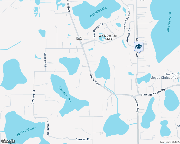 map of restaurants, bars, coffee shops, grocery stores, and more near 8801 Bys Run in Odessa