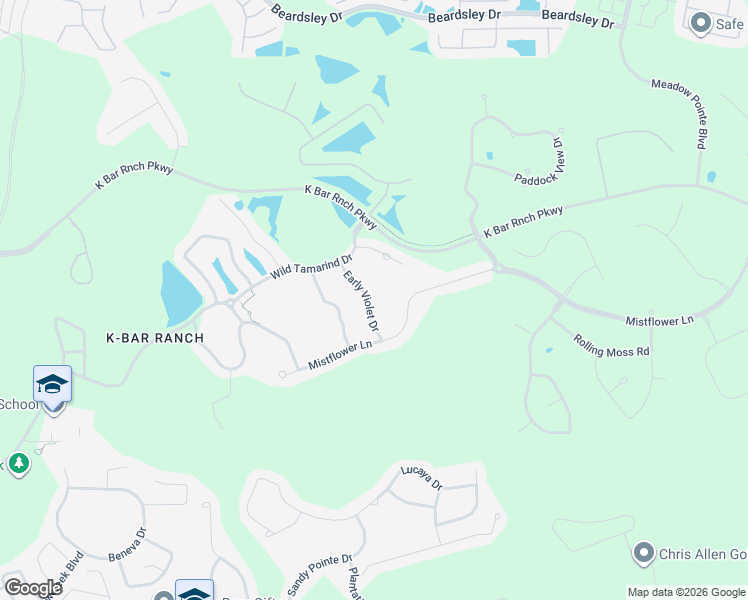 map of restaurants, bars, coffee shops, grocery stores, and more near 19229 Early Violet Drive in Tampa