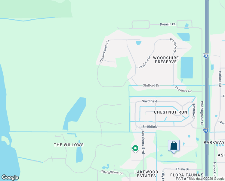 map of restaurants, bars, coffee shops, grocery stores, and more near 4567 Preservation Circle in Melbourne