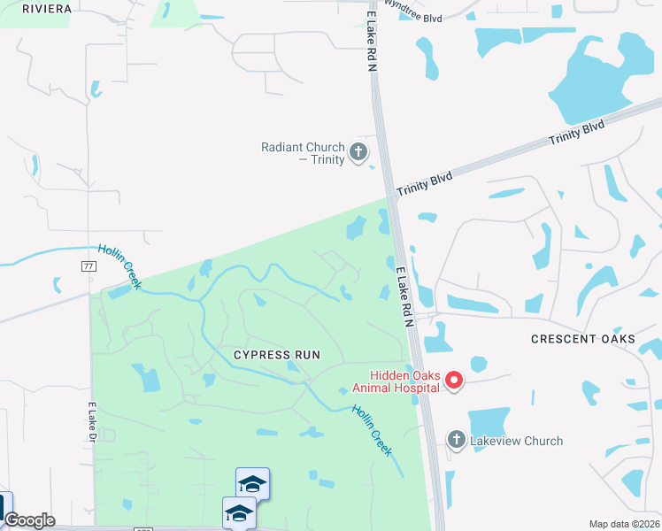 map of restaurants, bars, coffee shops, grocery stores, and more near 1080 Muirfield Court in Tarpon Springs