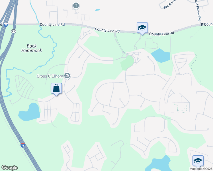 map of restaurants, bars, coffee shops, grocery stores, and more near 8459 Dunham Station Drive in Tampa