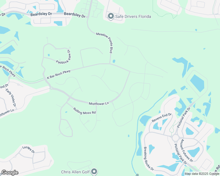 map of restaurants, bars, coffee shops, grocery stores, and more near 19230 Old Spanish Road in Tampa