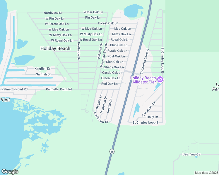 map of restaurants, bars, coffee shops, grocery stores, and more near 31 Red Oak Lane in Rockport